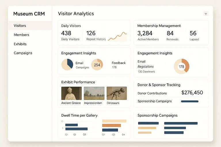 CRM Software for Museums Building Strong Visitor Bonds