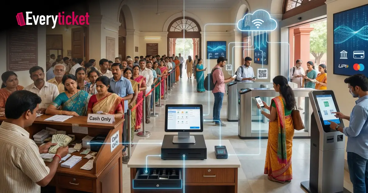 Online Ticket Services vs Counters for Museums