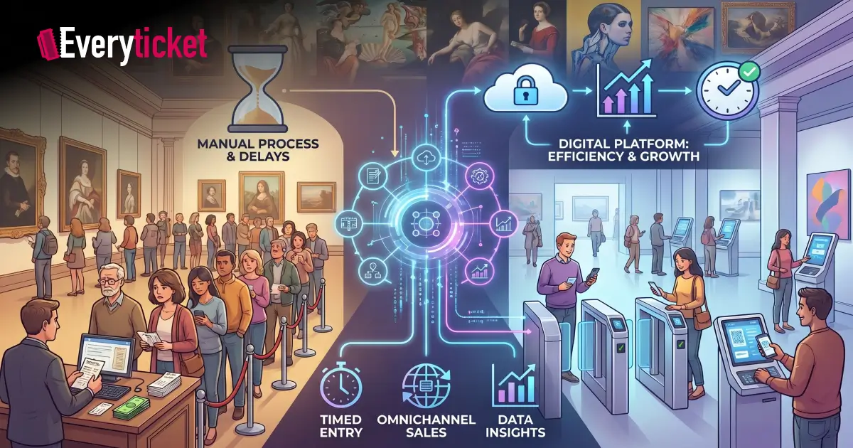 Event Ticket Sales Platform for Museum